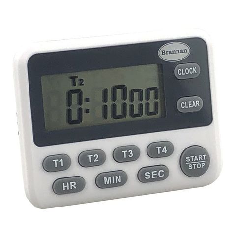 Timer LCD count up/down 4x channel