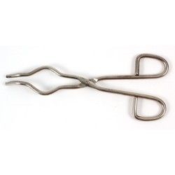 Tongs crucibles plated steel 200mm