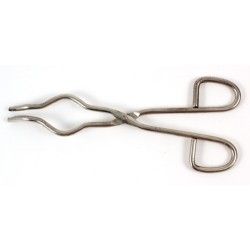 Crucible tongs plated steel 200mm long