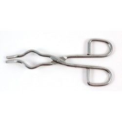Tongs crucibles plated steel 150mm