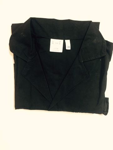 Lab Coat X-Small Black