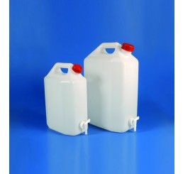 Rectangular storage tank 10lt c/w spigot