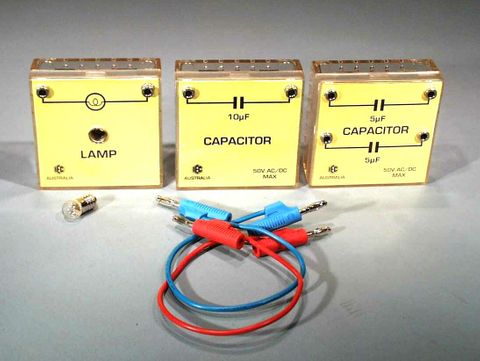 Electricity Kit Capacitor 10uf dual