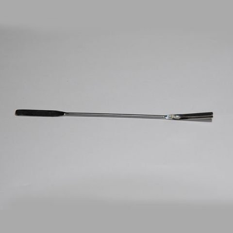 Spatula weighing micro S/S 130x4mm