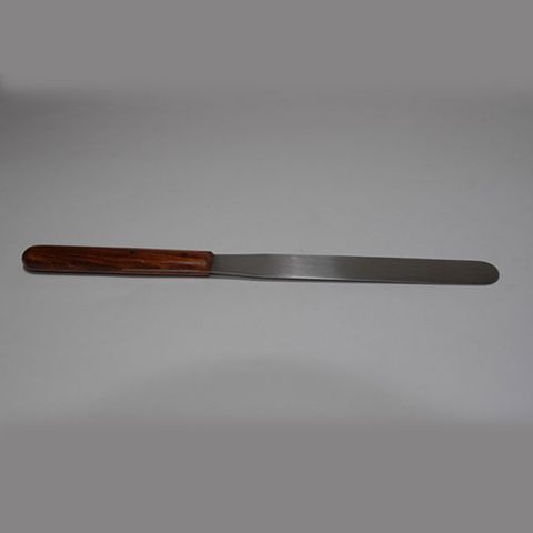 Spatula w/handle parallel 200x22mm blade