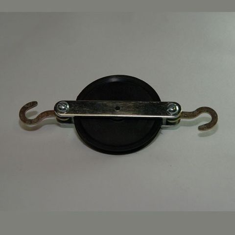 Pulley nylon wheel single with hook