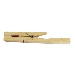 Test tube holder wooden peg type
