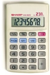 Calculator desktop Sharp EL231 8-digit