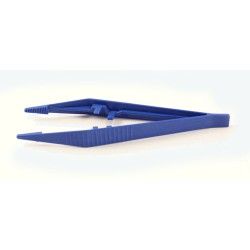 Forceps plastic blunt tip 125mm