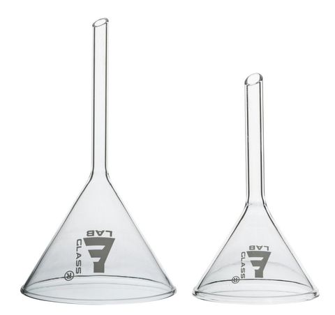 Funnel filter boro glass 100mm stem 10cm