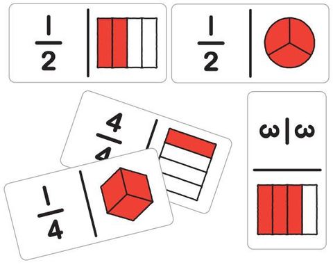 Dominos Fraction - beginner