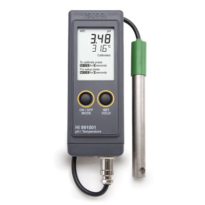 pH/C meter portable pH 0-14 waterproof