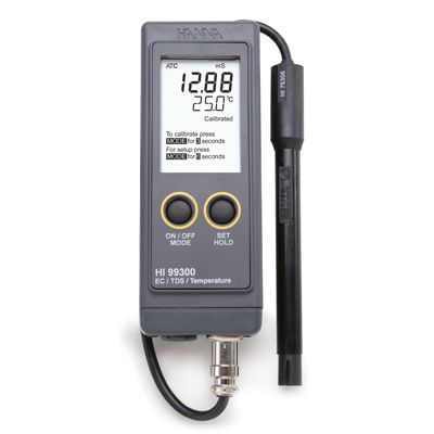 EC/TDS/C portable hand held meter