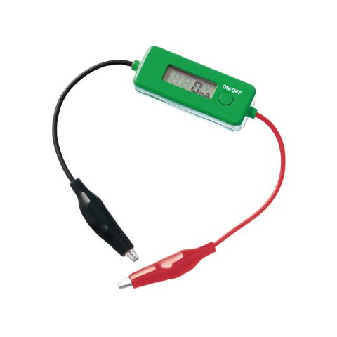 Meter - Crabee in line, mini DC ammeter