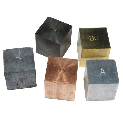 Cube set 2.5cm edge