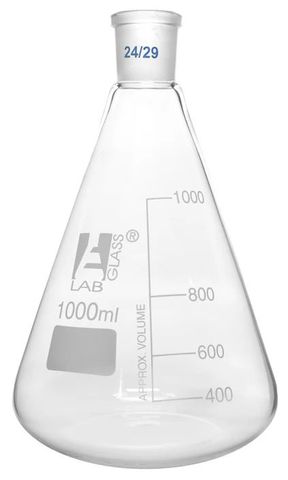 Flask conical (Erlenmeyer) 1000ml 24/29