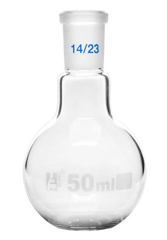 Flask spherical F/B 50ml 14/23