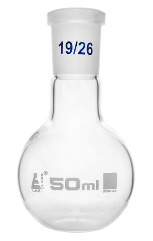 Flask spherical F/B 50ml 19/26