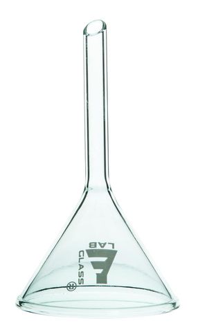 Funnel filter boro glass 50mm stem 50mm