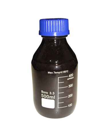 Bottle Lab amber glass 500ml
