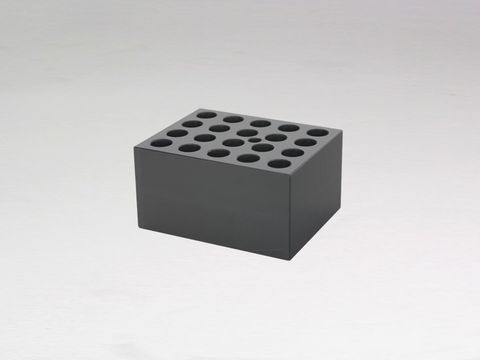 Block with 20x12mm holes