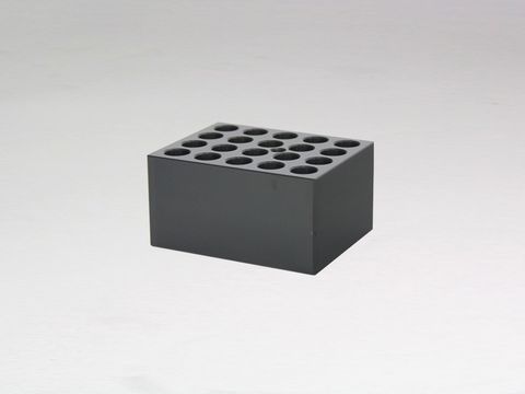 Block with 20x13mm holes