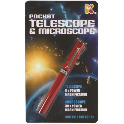 Pocket telescope and microscope