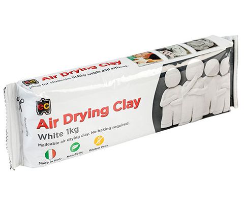 EC Air Drying Clay 1kg White
