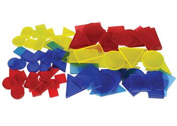 Translucent attribute blocks plastic