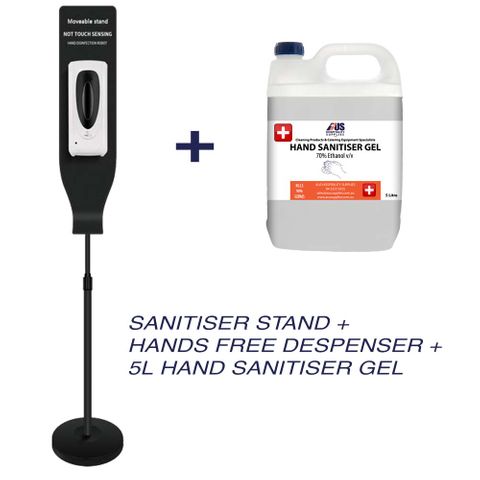 Hand Sanitiser Station and 5lt gel