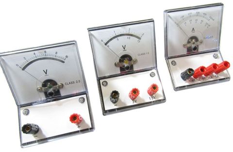 Meter student 3R/A 0-100mA/500mA/0-1A DC