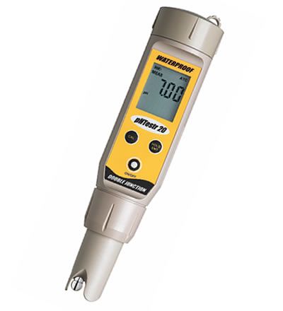 pH Tester 20 ATC waterproof  # button