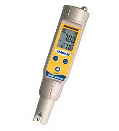 pH Tester 30 ATC waterproof  # button