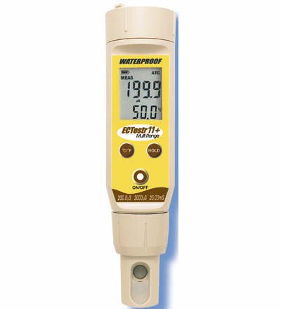 Conductivity tester 11+ dual range #