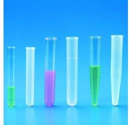 Test tubes PP 16x100mm with rim 10ml