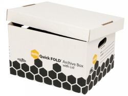 Box archive Marbig quickfold with lid