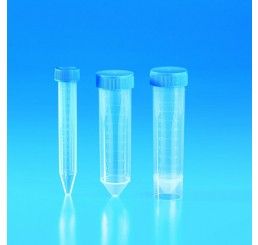 Test tube graduated conical base PP 15ml