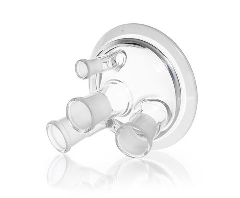 Flange lid 5-necks 4xB19 1xB34 Quickfit