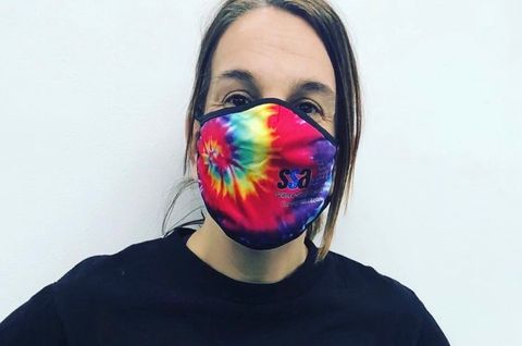 Tie Dye Mask