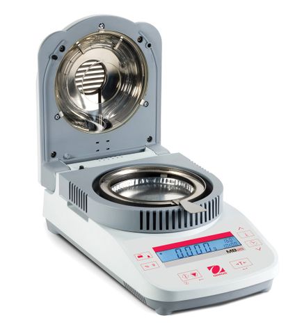 Moisture balance 110g x 0.005g (0.05%)