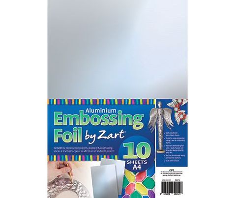 Alum Embossing Foil A4 10s
