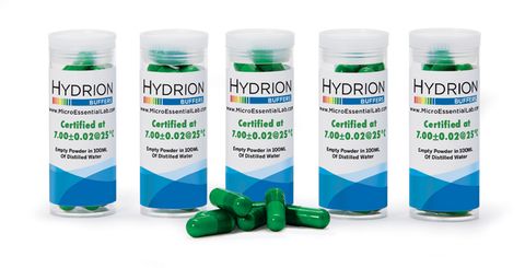Buffer capsules pH 7.0 makes 100ml green