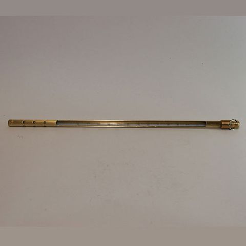 Thermometer case brass 300mm