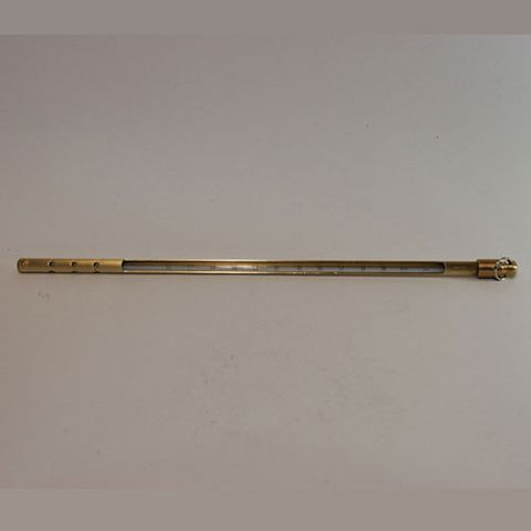 Thermometer case brass 360mm