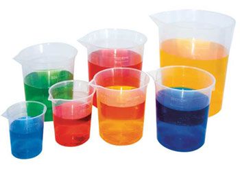 Beaker set PP - 50/100/200/250/500 & 1lt