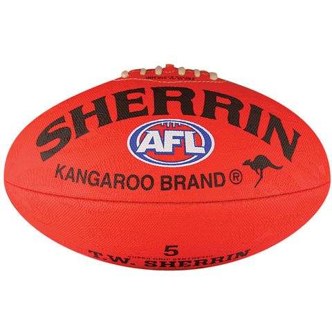Sherrin Synthetic Size 5 Red