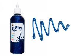 Glitter paint Blue