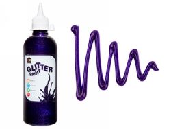 Glitter paint Purple