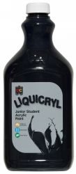 Liquicryl Junior acrylic paint Black