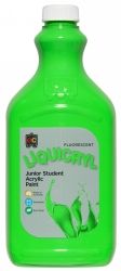 Liquicryl acrylic paint Fluoro Green